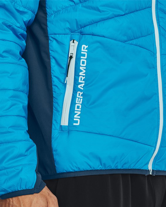 Men's UA Storm Active Hybrid Jacket, Blue, pdpMainDesktop image number 3